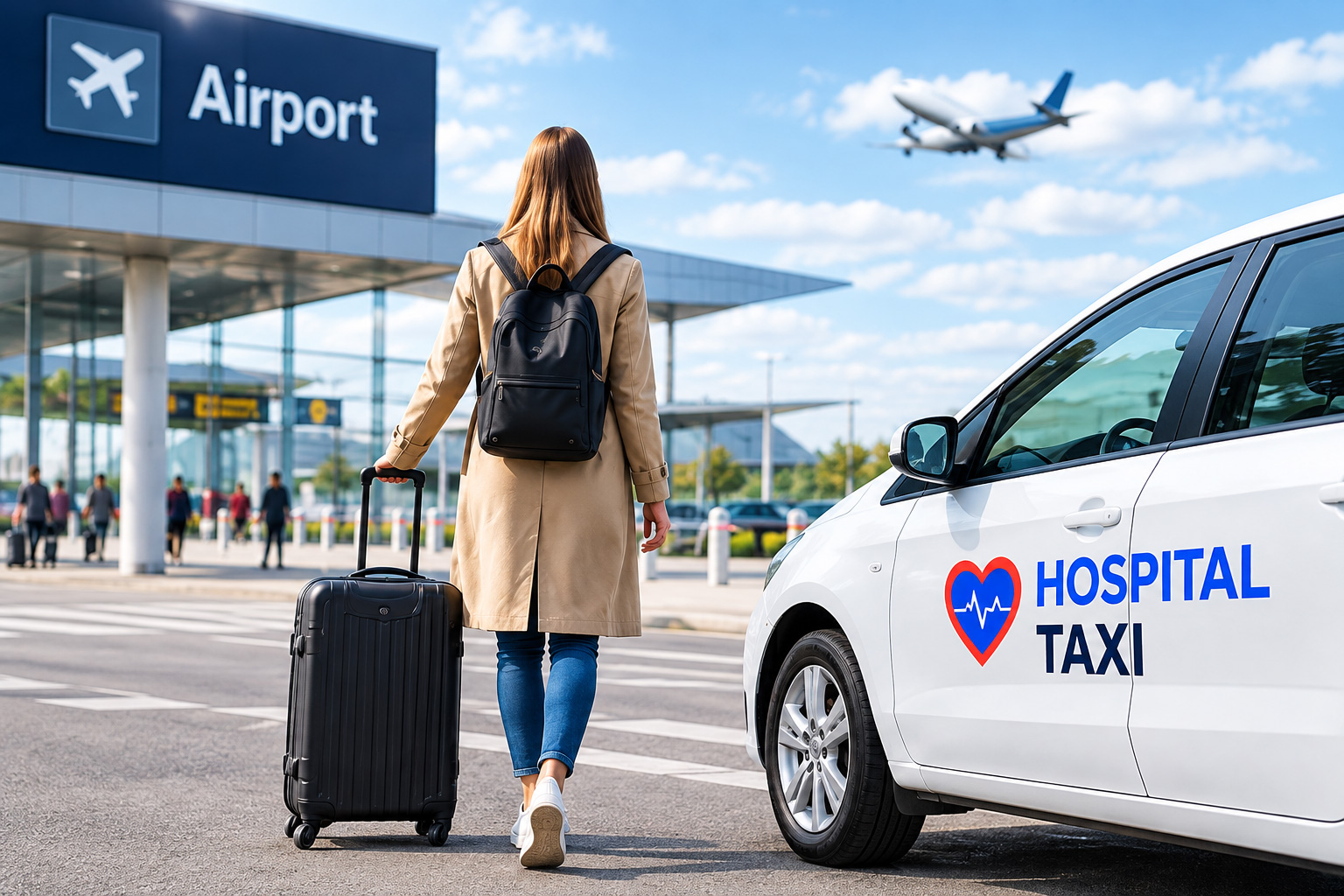 TAXI NA LETIŠTĚ Z LETIŠTĚ